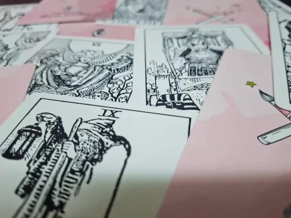 Producto - Tarot para colorear Rider Waite - Caja con naipes - 4