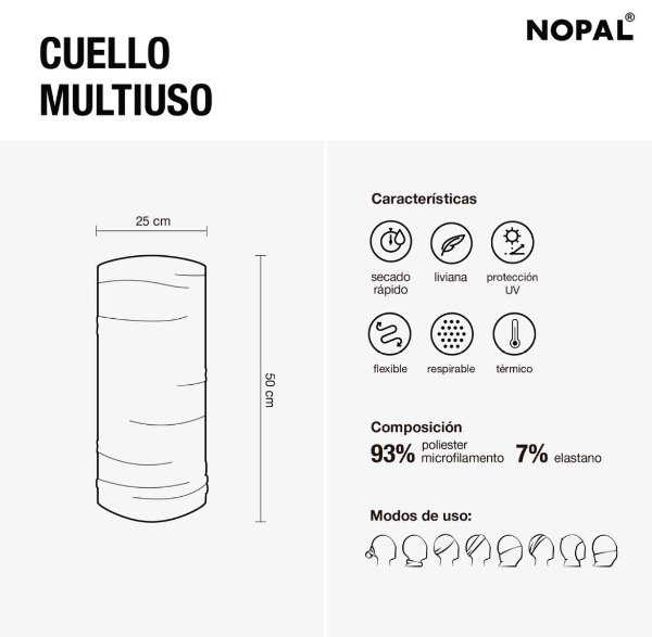 Producto - Cuello multiuso nopal 1313