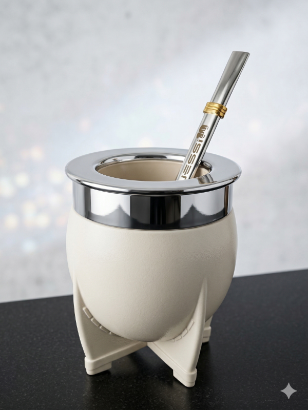 Producto - MATE IMPERIAL C/ BOMBILLA PLANA MESSI