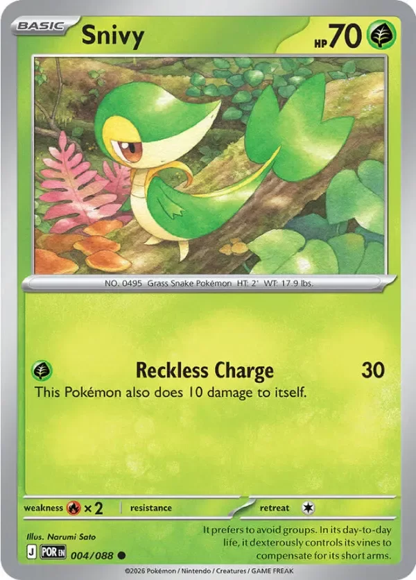 Producto - Snivy (004/088) [Mega Evolution: Perfect Order]