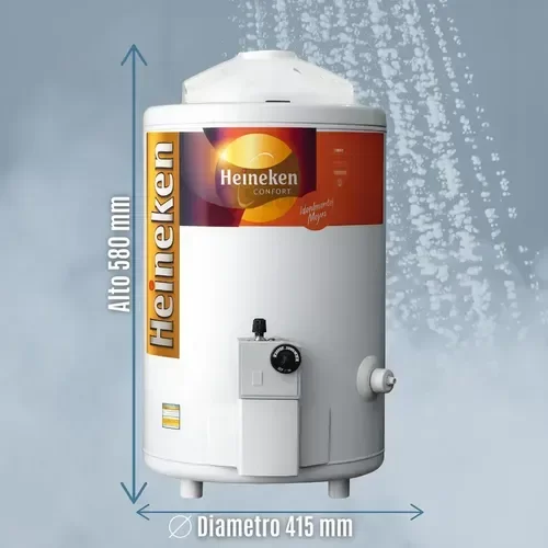 Producto - Termotanque Gas nat/env. Alta Rec. Heineken 40 L
