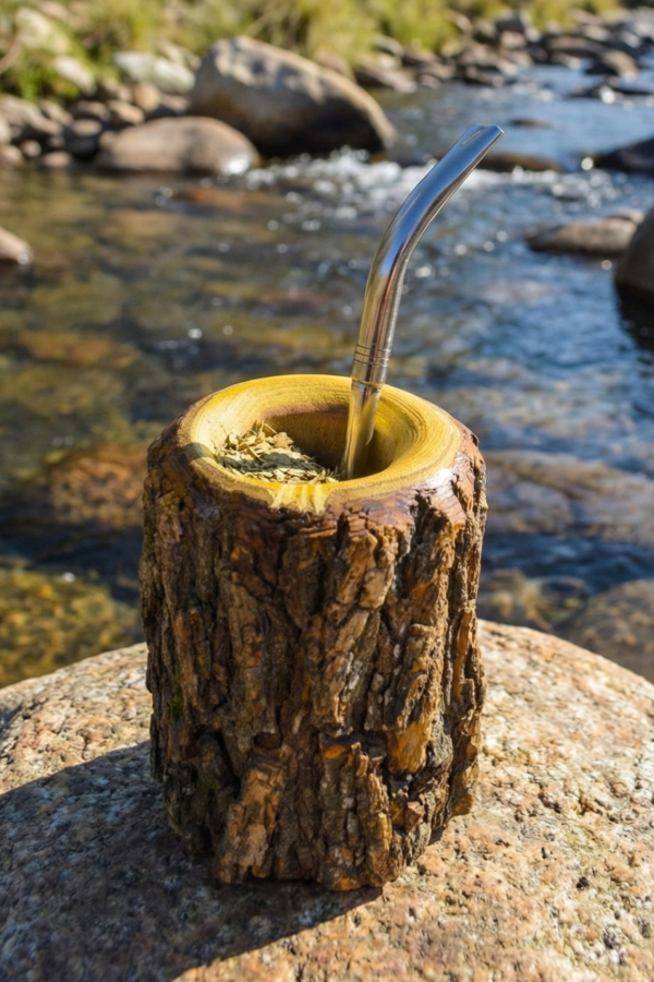 Producto - Mate Rústico Ñandubay (Rugoso)