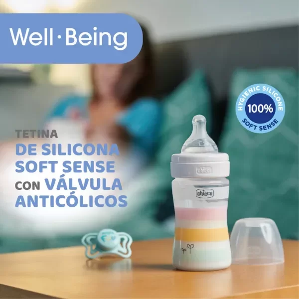 Producto - Chicco - Mamadera Well Being x 150 - 5