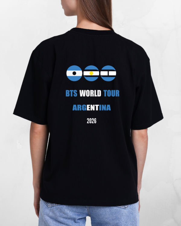 Producto - BTS WT ARG FRENTE Y ESPALDA (PREMIUM)
