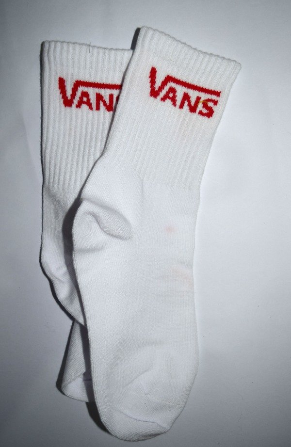 Producto - medias 3/4 vans rojas