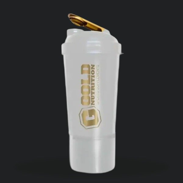 Producto - Shaker Gold Nutrition 600 ml Doble Compartimento - 1