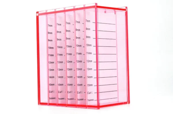 Producto - Caja Organizadora de Pestañas de Acrilico Rosa
