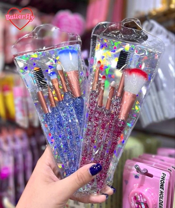 Producto - Set de brochas x5 glitter