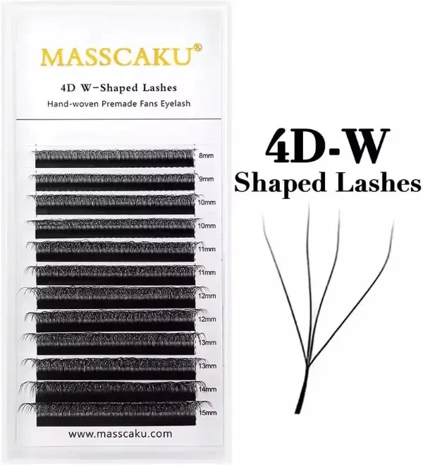 Producto - Pestañas Tecnológicas 4D Mix 0.07 M(LU) - Masscaku