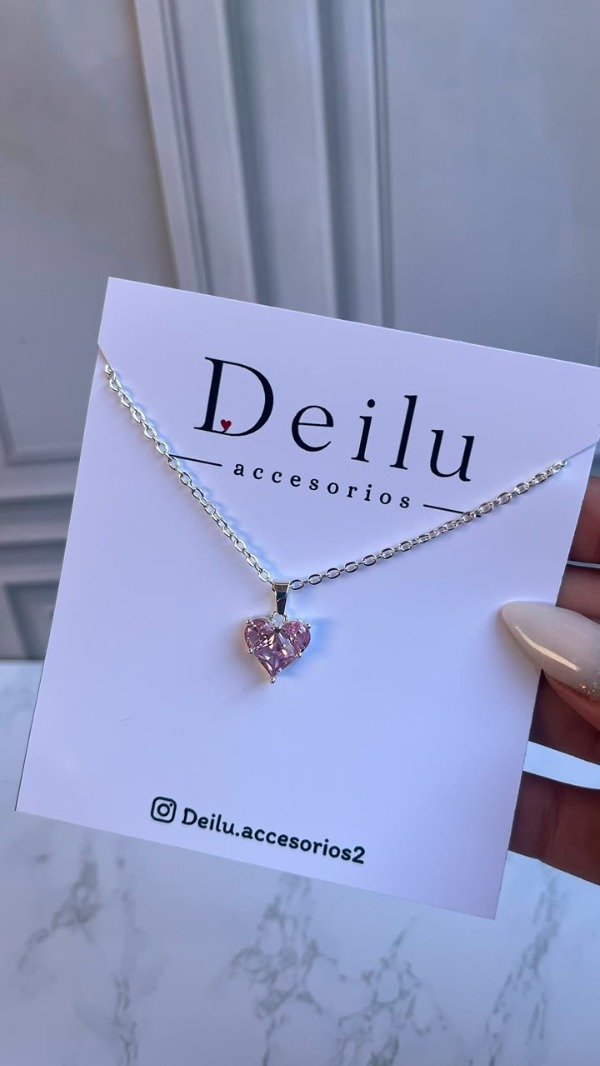Producto - Collar Amore rosa - 0
