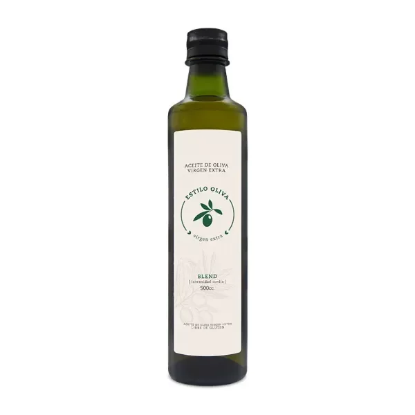 Producto - Aceite de Oliva Virgen Extra 500ml Blend - Estilo Oliva