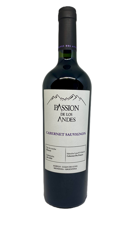 Producto - Passion de los Andes Cabernet Sauvignon