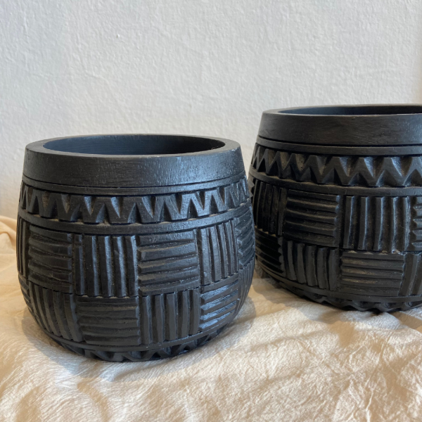 Producto - CUENCO DE MADERA NEGRO