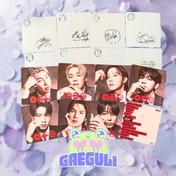Producto - KIT POSTALES BTS
