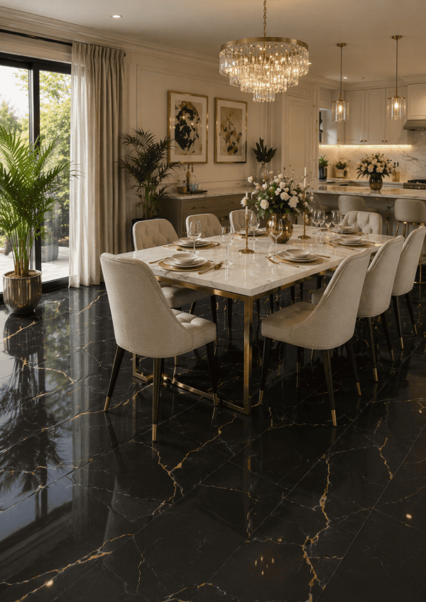 Producto - KALIFA NEGRO BRILLANTE 51X51