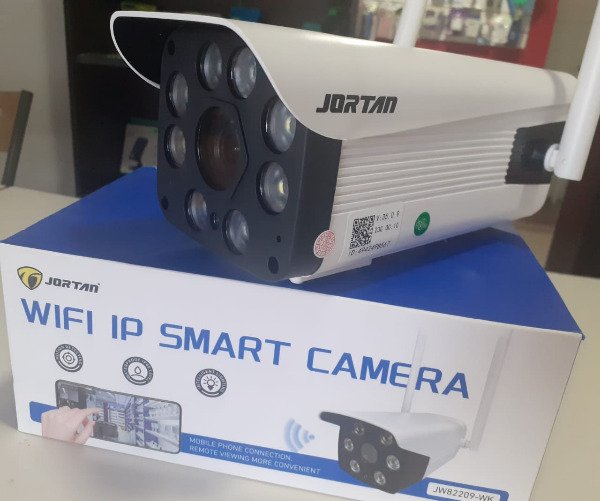 Producto - Cámara de Seguridad IP Wifi Fija Exterior Jortan JW82209 - WK