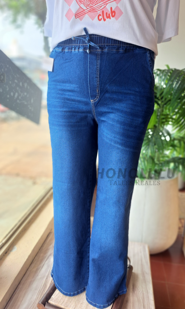 Producto - Wide Leg Jogger Azul - 0