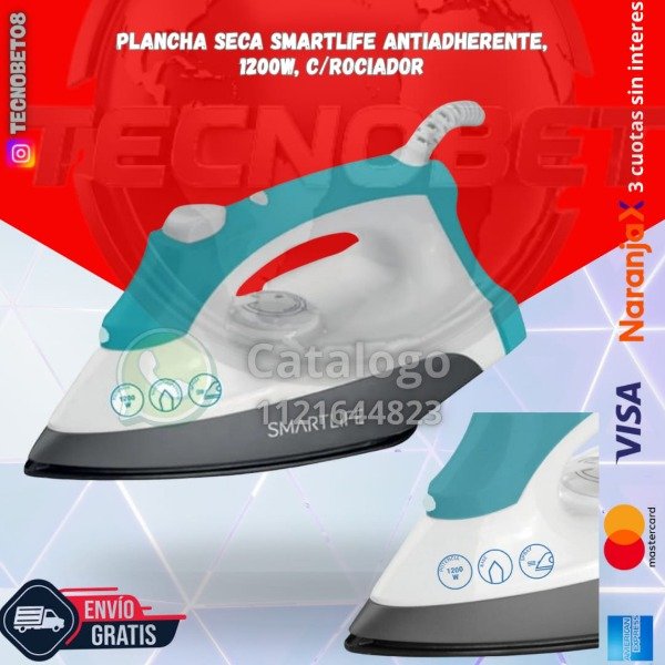 Producto - PLANCHA SECA SMARTLIFE DI2386