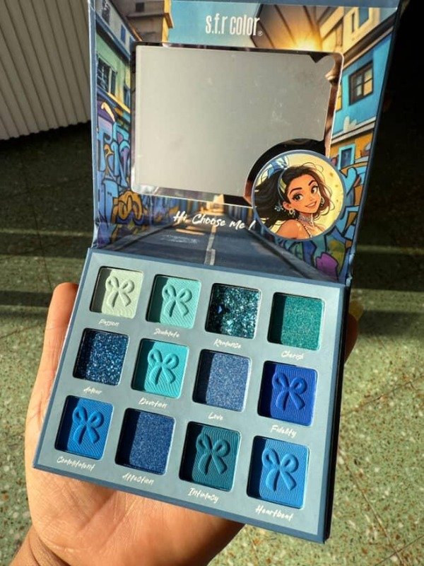 Producto - Paleta s.f.r Color girl world azul