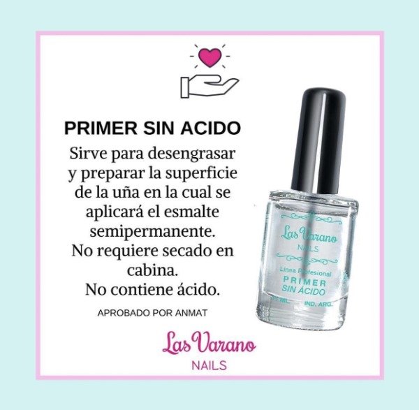 Producto - LAS VARANO PRIMER SIN ÁCIDO