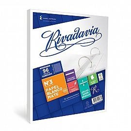 Producto - REPUESTO Nro 3 RIVADAVIA con Banda Reforzada x 96H papel blanco mate - 1