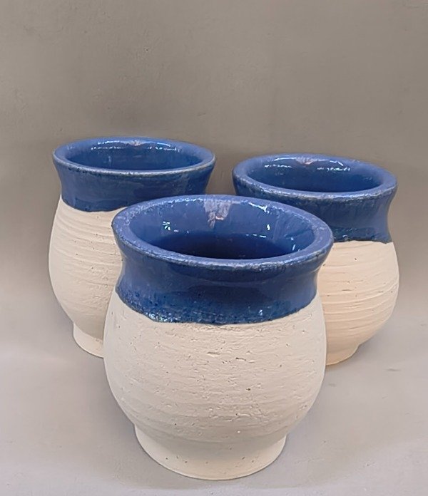 Producto - Mate Alfarero Azul