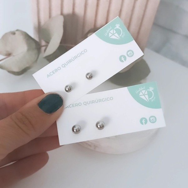 Producto - AROS PASANTES BOLITAS cod 1.8