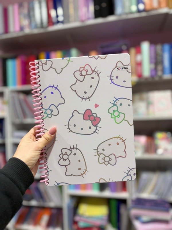 Producto - Cuaderno mooving kitty holografico