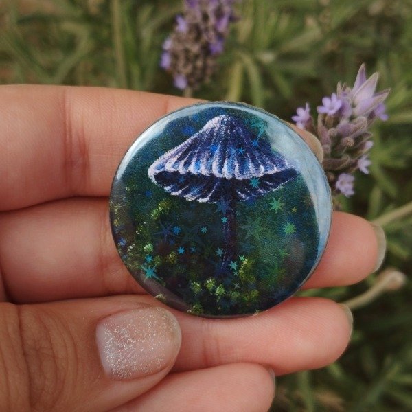 Producto - Pin fungi pastel