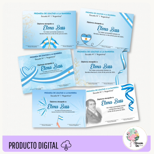 Producto - Diplomas Promesa Lealtad a la Bandera 2da Ed - 0