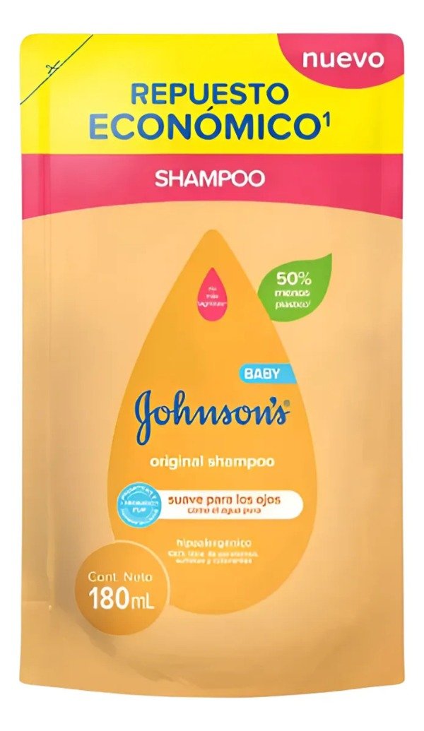 Producto - Shampoo Original JOHNSON'S 180ml