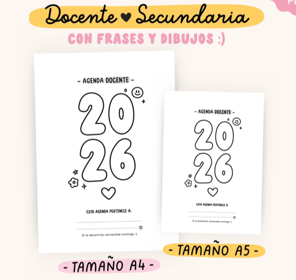 Producto - Agenda DOCENTE - A pedido - 4