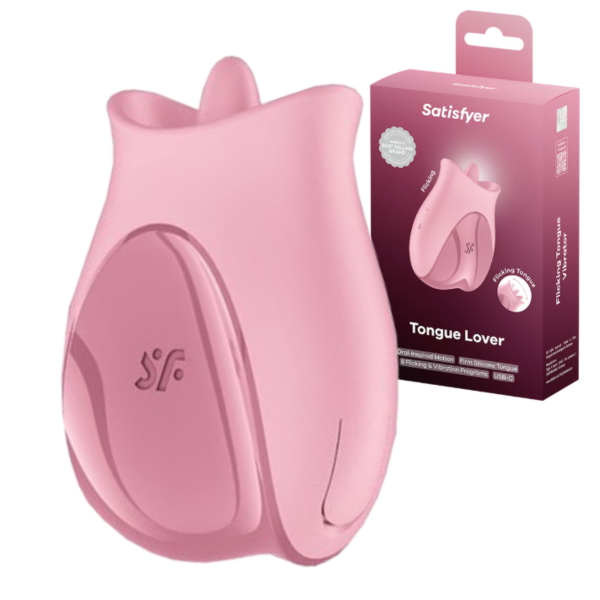 Producto - Estimulador de Clítoris - Lengua y Vibración Satisfyer Tongue Lover (Recargable) - 0