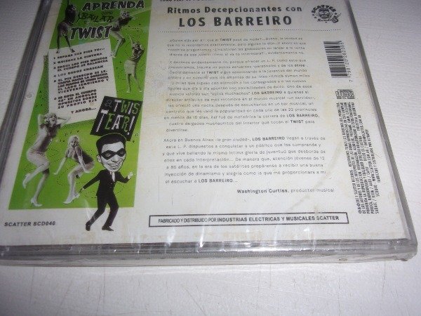 Producto - CD LOS BARREIRO RITMOS DECEPCIONANTES NUEVO F10 ROCKABILLY SURF - 1