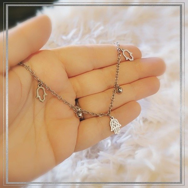 Producto - Pulsera fina económica manitos