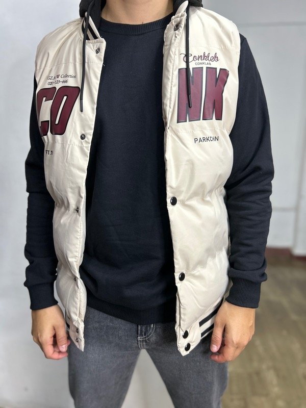 Producto - Chaleco estilo universitario