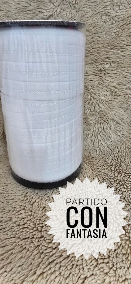 Producto - Partido con fantasia BLANCO rollo 100 m