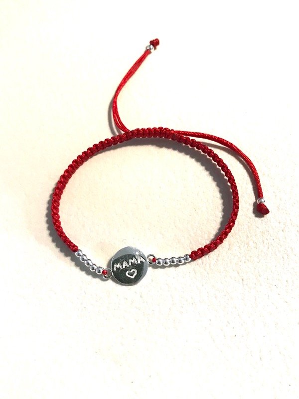 Producto - Pulsera Roja Mamá