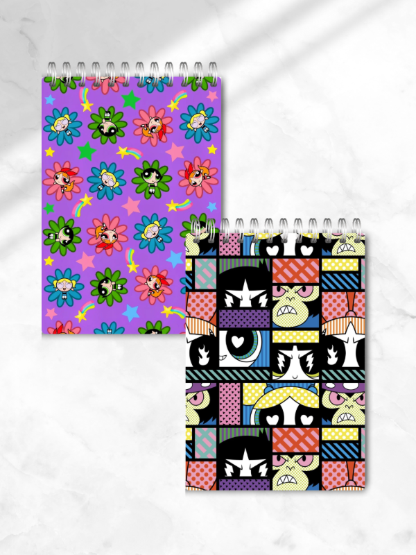 Producto - Pack 2 Anotadores A6 - Chicas Superpoderosas