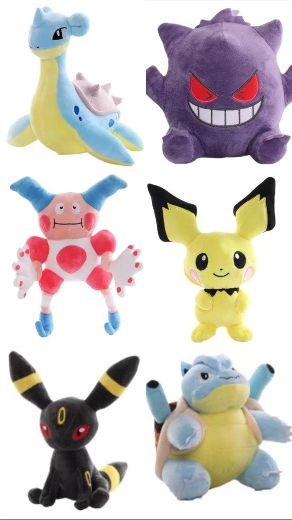Producto - Peluches Pokemon - 32 a 40 cm (ingrese para elegir)