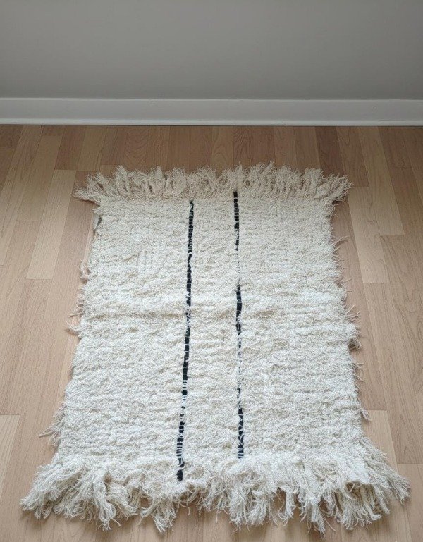 Producto - Alfombra algodon con negro