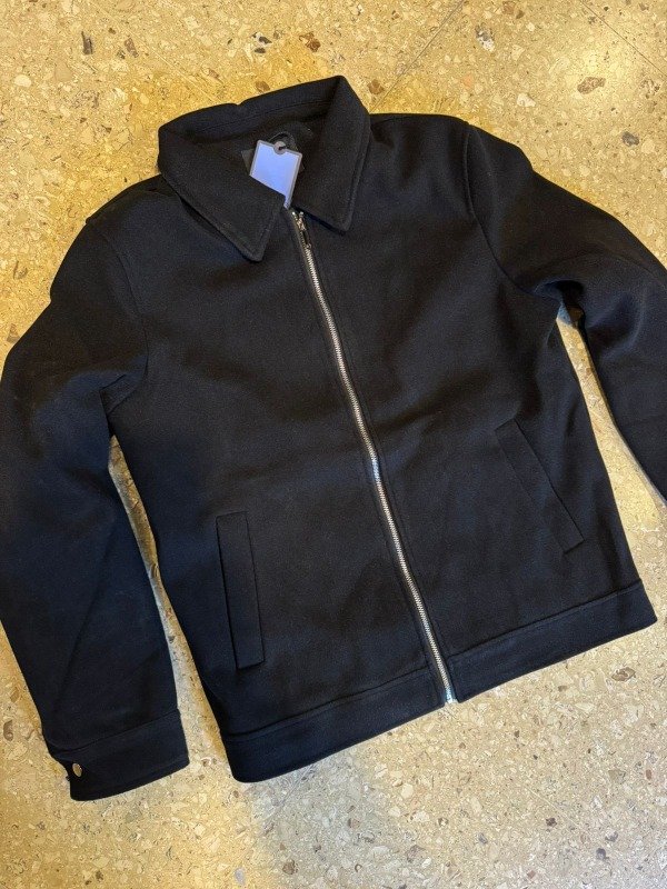 Producto - Jacket paño sin puño negra