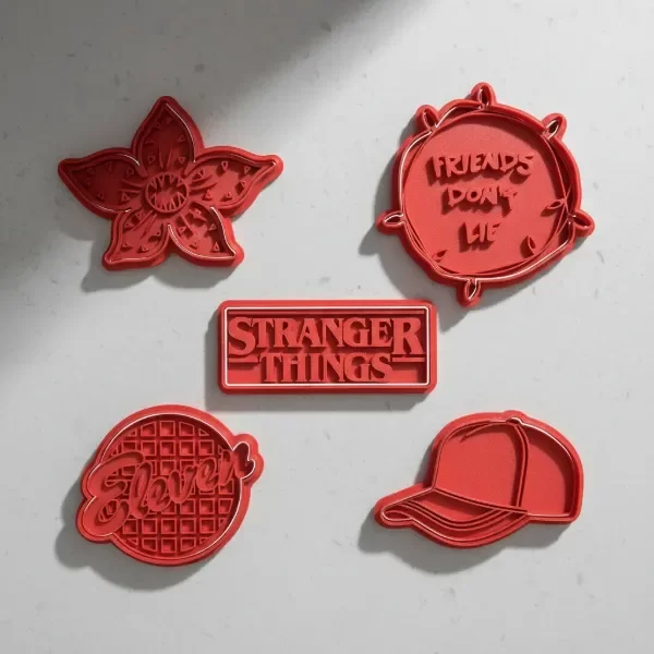 Producto - Kit Cortantes De Repostería Galletitas Masa Stranger Things