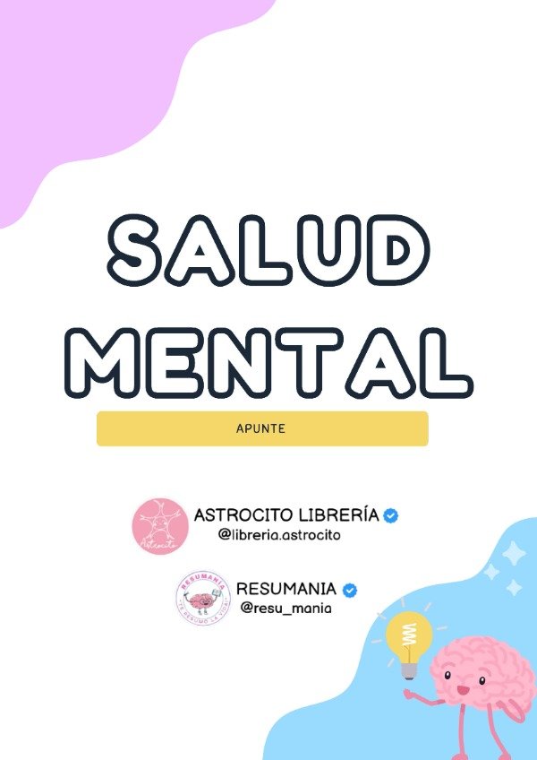 Producto - Salud Mental - Resumanía