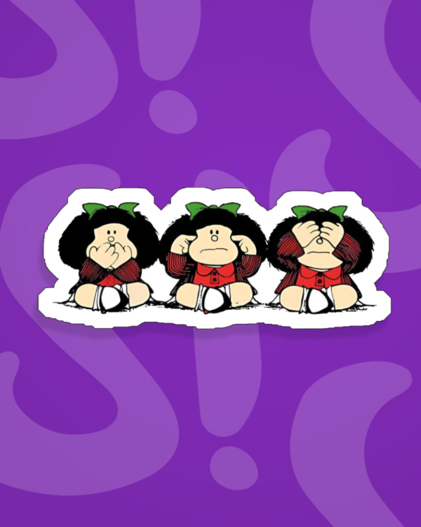 Producto - Mafalda, No veo, no escucho, no hablo
