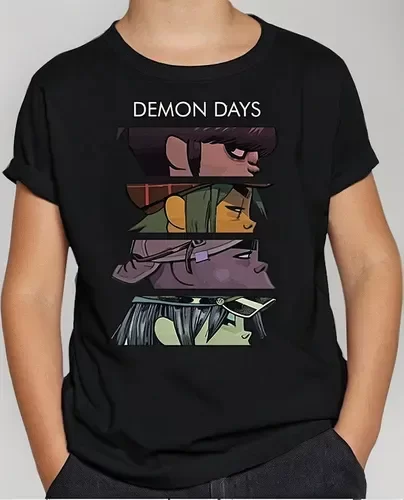 Producto - Remera Gorillaz Demon DAYS - TALLE 12