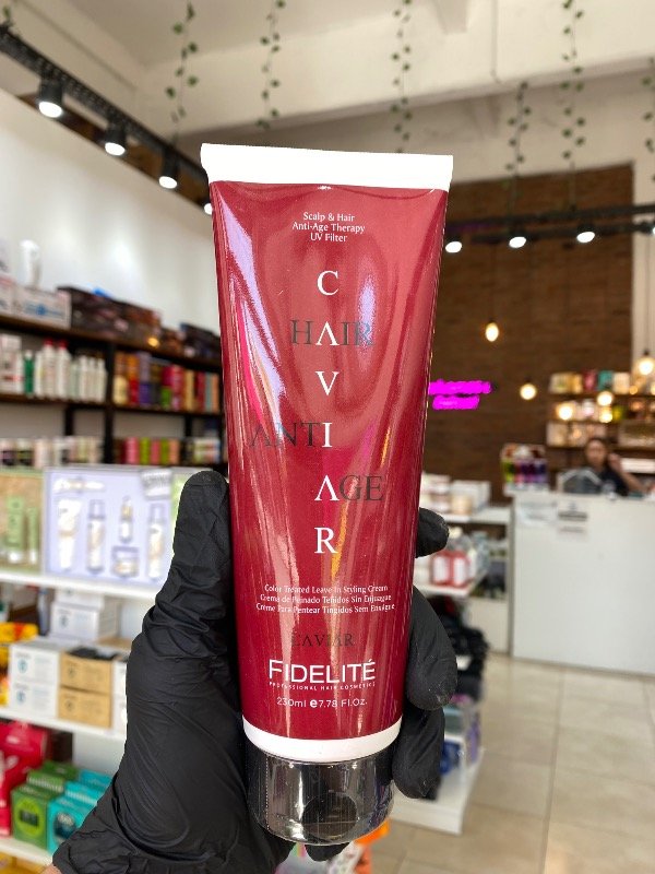 Producto - Crema de peinar teñidos x230ml  Fidelite