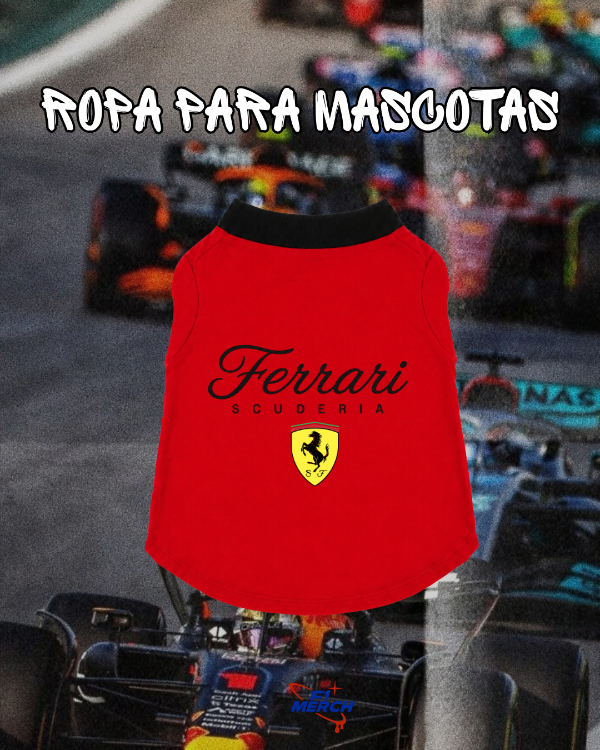 Producto - Chaleco Vintage Ferrari (PEQUEÑO)