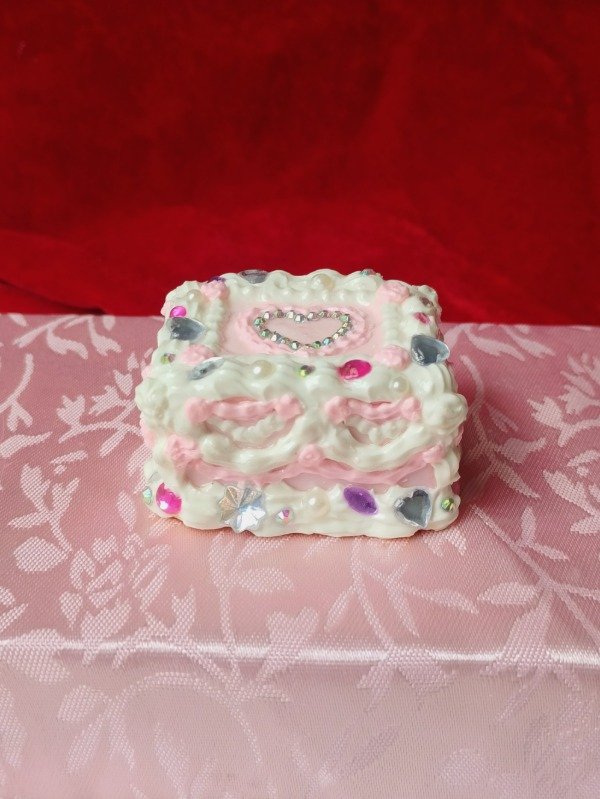 Producto - Torta Rectangular Bedazzled Rosa - 2