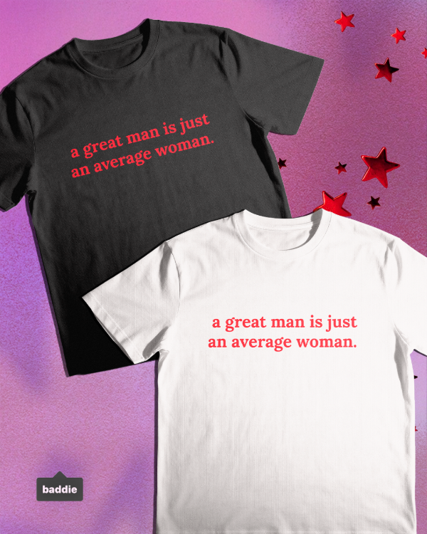 Producto - a great man is just an average woman - 0